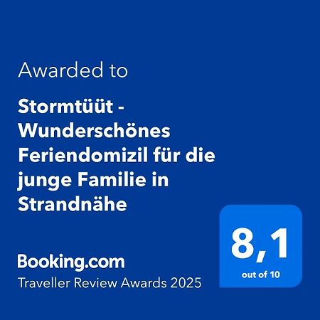 Stormtueuet - Wunderschoenes Feriendomizil Fuer Die Junge Familie In Strandnaehe Wangerooge Buitenkant foto